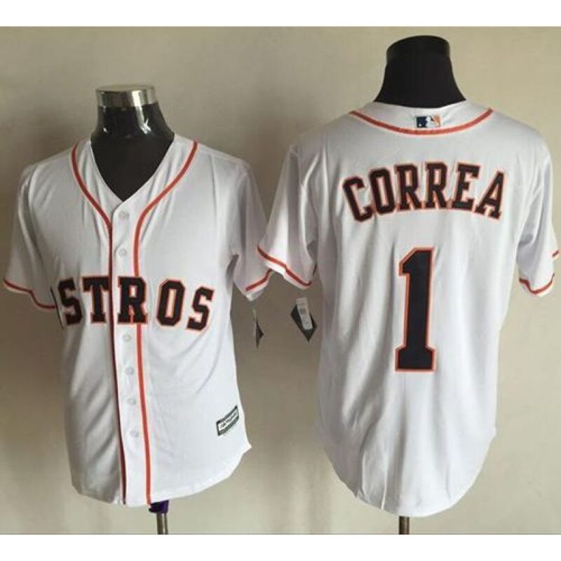 6863d091edf01_1 Astros #1 Carlos Correa White New Cool Base Stitched MLB Jersey