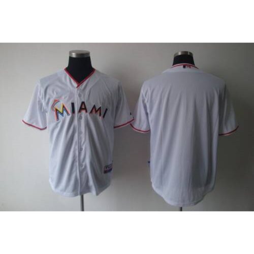 6863d1eb24815_1 marlins #00 None Player White 2012 Home Stitched MLB Jersey