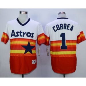 6863d1eec7e1f_1 Astros #1 Carlos Correa White/Orange 1980 Turn Back The Clock Stitched MLB Jersey
