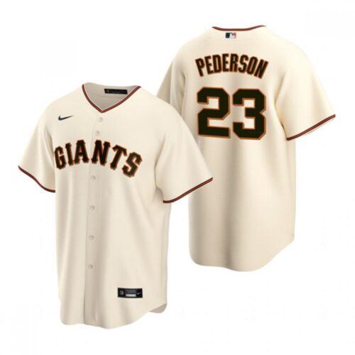 6863d230958f4_1 Men's San Francisco Giants #23 Joc Pederson Cream Cool Base Stitched Jersey