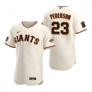 6863d23421aa7_1 Men's San Francisco Giants #23 Joc Pederson Cream Flex Base Stitched Jersey