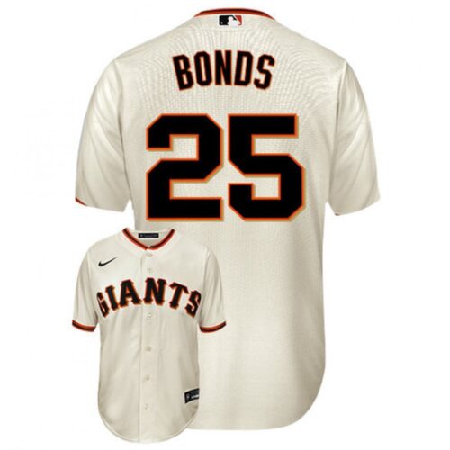 6863d23f55161_1 Men's San Francisco Giants #25 Barry Bonds Cream Cool Base Stitched Jersey