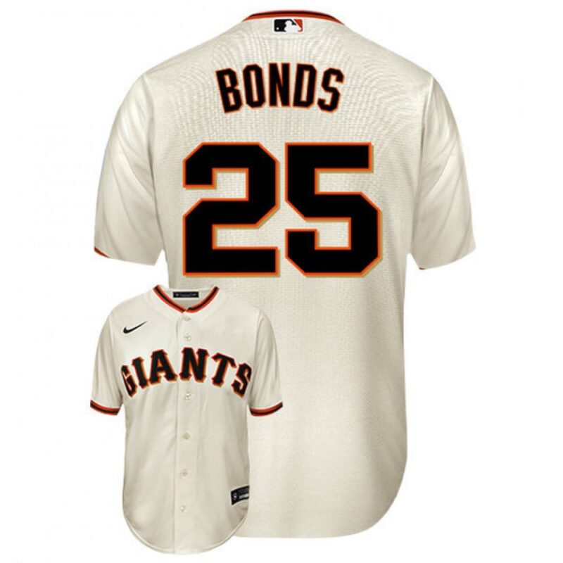 6863d23f55161_1 Men's San Francisco Giants #25 Barry Bonds Cream Cool Base Stitched Jersey