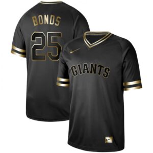6863d2719fa48_1 Men's San Francisco Giants #25 Barry Bonds Black Gold Stitched MLB Jersey