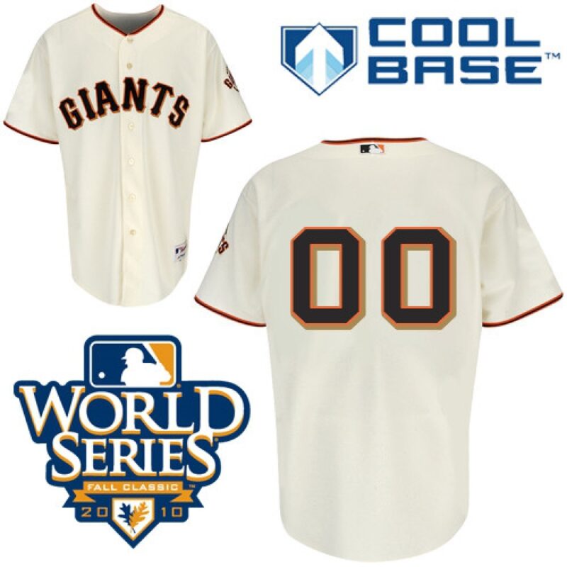 6863d2987902d_1 Giants Customized Authentic Cream Cool Base MLB Jersey w/2010 World Series Patch