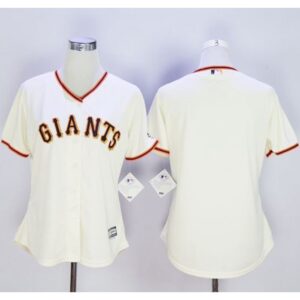 6863d2cc1d660_1 Giants Blank Cream Women's Home Stitched MLB Jersey