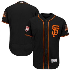 6863d3026354d_1 Men's San Francisco Giants Blank Black 2019 Spring Training Flex Base Stitched MLB Jersey