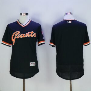 6863d3053f0de_1 Men's San Francisco Giants Blank Black Throwback Flexbase Stitched MLB Jersey