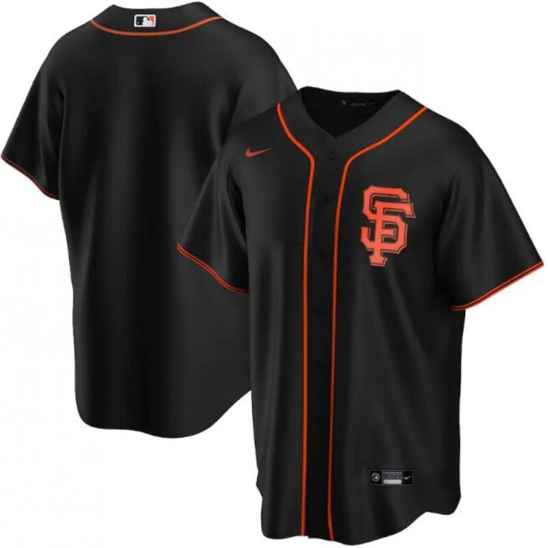 6863d30b89b7a_1 Men's San Francisco Giants Blank Black Cool Base Stitched Jersey