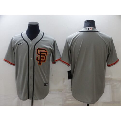 6863d3259707f_1 Men's San Francisco Giants Blank Grey Cool Base Stitched Jersey