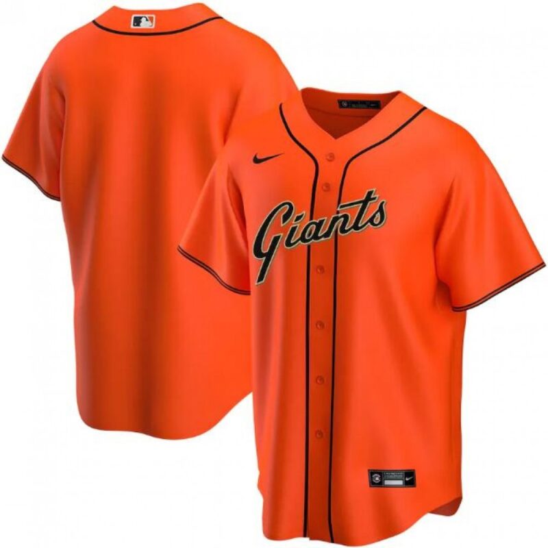 6863d32e5911a_1 Men's San Francisco Giants Blank Orange Cool Base Stitched Jersey