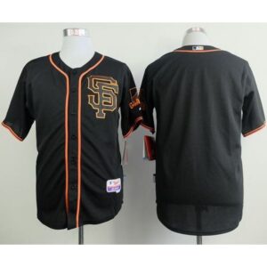 6863d34b8916f_1 Giants Blank Black Alternate Cool Base Stitched MLB Jersey