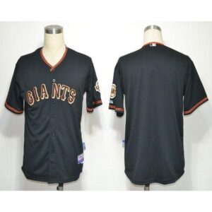 6863d35190238_1 Giants Blank Black Cool Base Stitched MLB Jersey