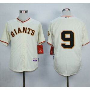 6863d3bc18952_1 Giants #9 Matt Williams Cream Cool Base Stitched MLB jerseys
