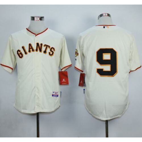 6863d3bc18952_1 Giants #9 Matt Williams Cream Cool Base Stitched MLB jerseys