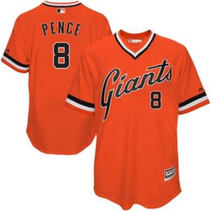 6863d491dd787_1 Giants #8 Hunter Pence Orange 1978 Turn Back The Clock Stitched MLB jerseys