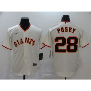 6863d77a8d31d_1 Men's San Francisco Giants #28 Buster Posey White Cool Base Stitched MLB Jersey