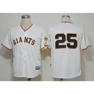 6863d86c21904_1 Giants #25 Barry Bonds Cream Cool Base Stitched MLB Jersey