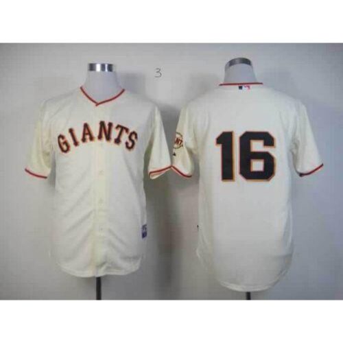 6863da2b065bb_1 Giants #16 Angel Pagan Cream Cool Base Stitched MLB Jersey