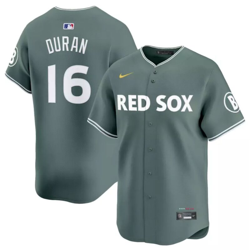 6863dc652e42f_1 Men's Boston Red Sox #16 Jarren Duran Nike Green 2025 City Connect Limited Player Jersey