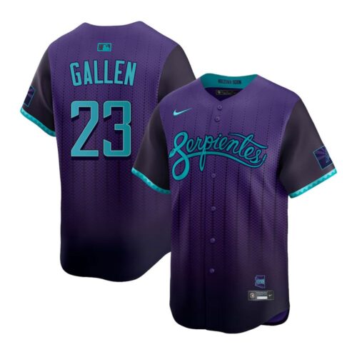 6863dd119cca5_1 Youth Arizona Diamondbacks #23 Zac Gallen Nike Purple 2025 City Connect Limited Player Jersey