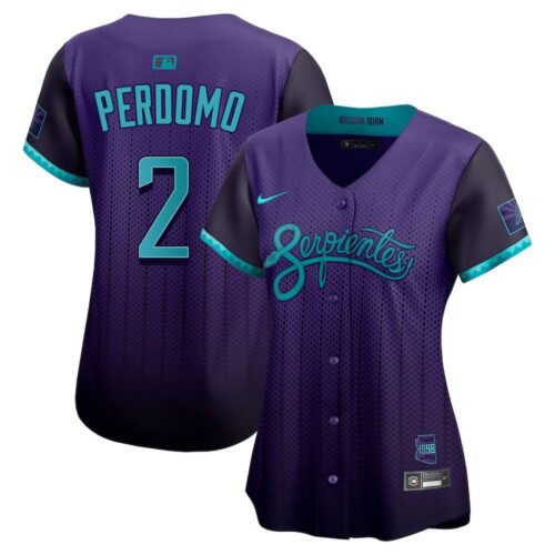 6863dd1cce843_1 Women's Arizona Diamondbacks #2 Geraldo Perdomo Nike Purple 2025 City Connect Limited Player Jersey