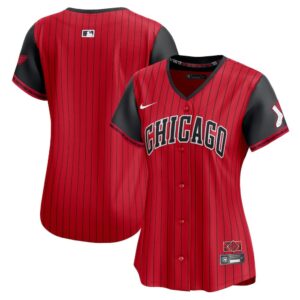 6863ddbbb28b3_1 Women's Chicago White Sox Nike Red/Black 2025 City Connect Limited Jersey