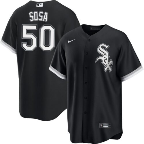 6863de9d84405_1 Men's Chicago White Sox #50 Lenyn Sosa Black Home Official Player Jersey