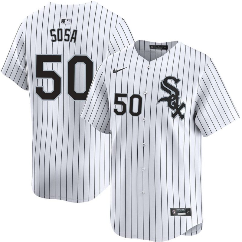 6863deb3b164b_1 Men's Chicago White Sox #50 Lenyn Sosa White Home Official Player Jersey