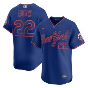 6863dfa9c1b68_1 Men's New York Mets #22 Juan Soto Royal Alternate 2025 MLB Limited Jersey
