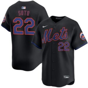6863dfcc45dad_1 Men's New York Mets #22 Juan Soto Black Alternate 2025 MLB Limited Jersey