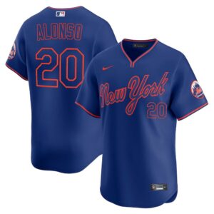 6863dfd770214_1 Men's New York Mets #20 Pete Alonso Royal Alternate 2025 Limited Stitched Jersey
