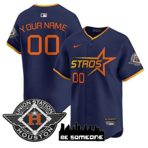 6863e1852a21a_1 Men's Houston Astros Active Player Custom Navy 2025 City Connect Limited Stitched Baseball Jersey