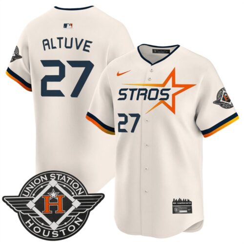 6863e18f1b6dc_1 Men's Houston Astros #27 Jose Altuve Cream 2025 City Connect Limited Stitched Baseball Jersey
