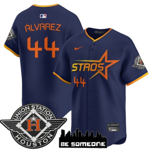 6863e1b3e8704_1 Men's Houston Astros #44 Yordan Alvarez Navy 2025 City Connect Limited Stitched Baseball Jersey