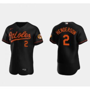 6863e27963caa_1 Youth Baltimore Orioles #2 Gunnar Henderson Black Flex Base Stitched Baseball Jersey