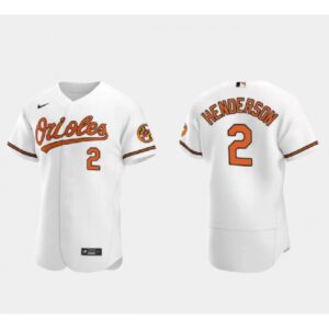6863e2874aa88_1 Youth Baltimore Orioles #2 Gunnar Henderson White Flex Base Stitched Baseball Jersey