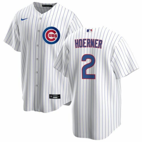 6863e31199fba_1 Youth Chicago Cubs #2 Nino Hoerner White Cool Base Stitched Baseball Jersey
