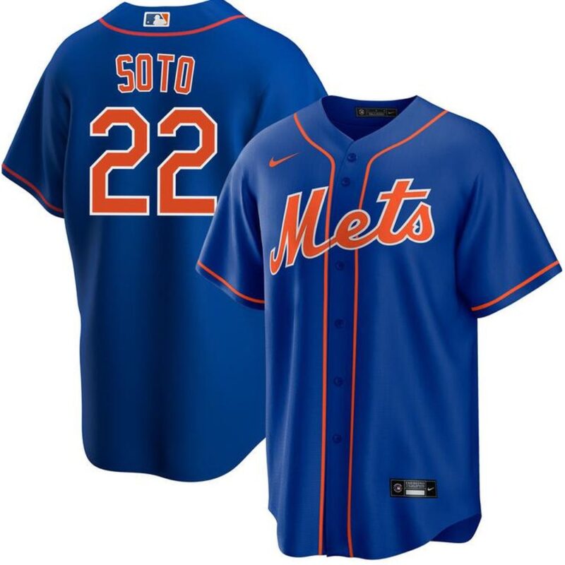 6863e36e50a13_1 Men's New York Mets #22 Juan Soto Royal 2024 Cool Base Stitched Baseball Jersey