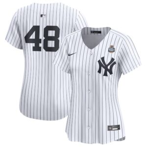6863e3ce97ef6_1 Women's New York Yankees Anthony Rizzo White 2024 World Series Limited Player Jersey