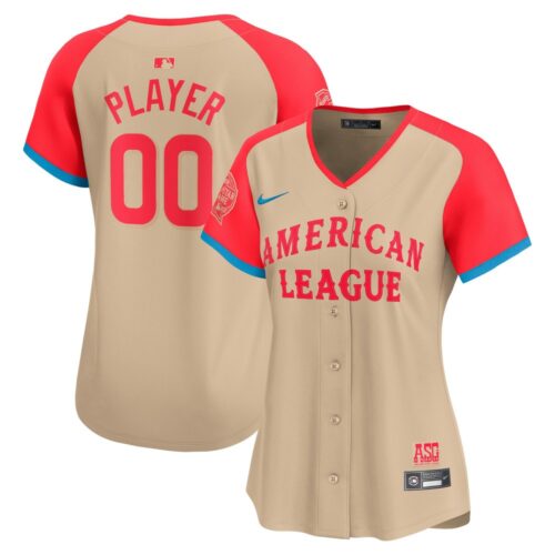 6863e49915b3b_1 Women's American League Cream 2024 MLB All-Star Game Limited Pick-A-Player Jersey