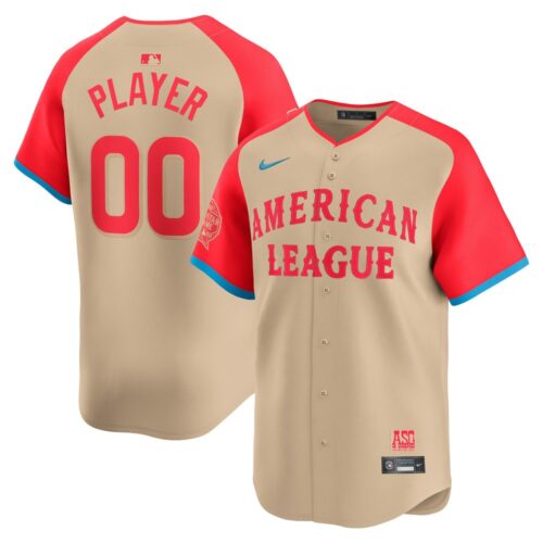 6863e49dbcc1e_1 Men's American League Cream 2024 MLB All-Star Game Limited Pick-A-Player Jersey