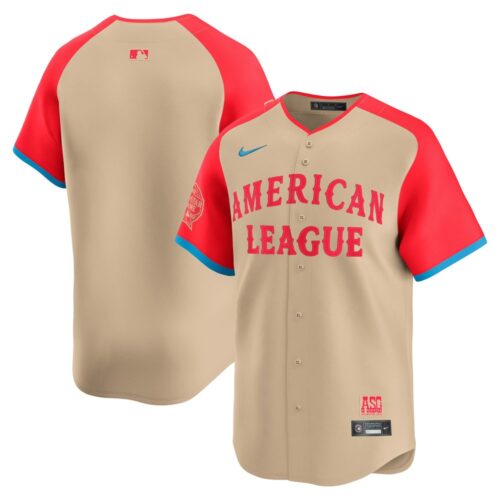 6863e4a0637f4_1 Men's American League Cream 2024 MLB All-Star Game Limited Jersey
