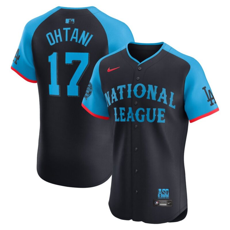 6863e4b24d932_1 Men's National League #17 Shohei Ohtani Navy 2024 MLB All-Star Game Elite Player Jersey