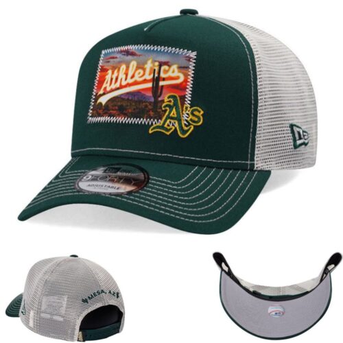 6863ee5fca010_1 Oakland Athletics Adjustable Hat