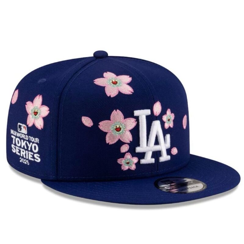 6863f0ce55ef3_1 Los Angeles Dodgers Tokyo 2025 Snapback Hat