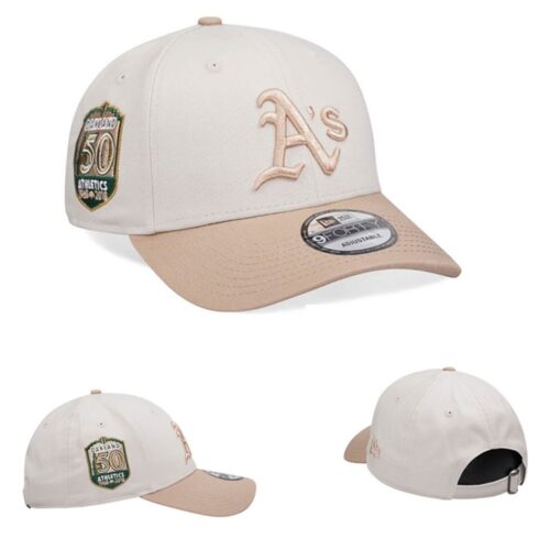 6863f14db9072_1 Oakland Athletics Adjustable Hat