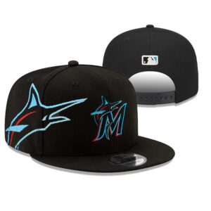 6863f236a2a18_1 Miami Marlins Snapback Hat
