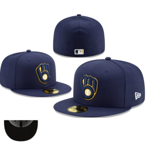 6863f348ca93e_1 Milwaukee Brewers Fitted Hat