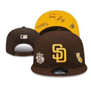 6863f409ed2d6_1 San Diego Padres Snapback Hat